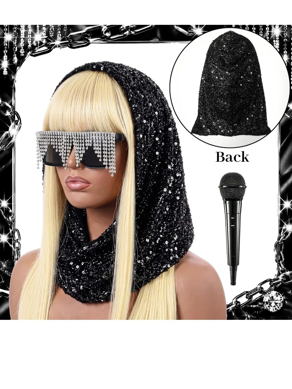 Hannah Montana Pop Star Costume Accessories Set